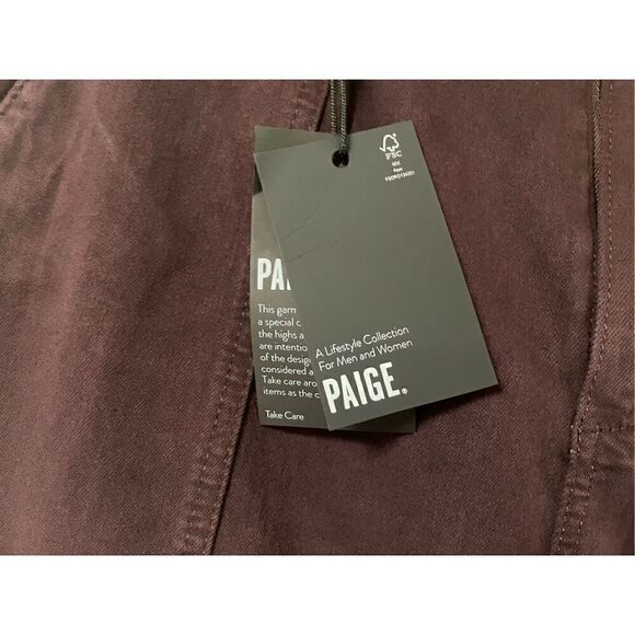 PAIGE Womens 30 Brooklyn Double Button Fky High Rise Wide Leg Jeans Vintage - Picture 4 of 10